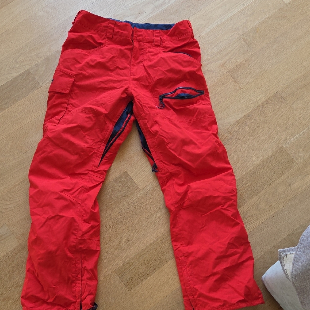 JACKET AND PANTS Burton Bright Red SKI OUTFIT